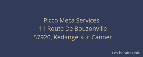 Picco Meca Services