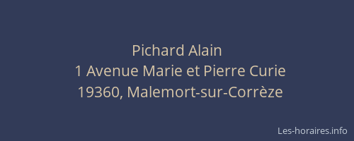 Pichard Alain