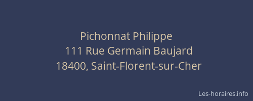 Pichonnat Philippe
