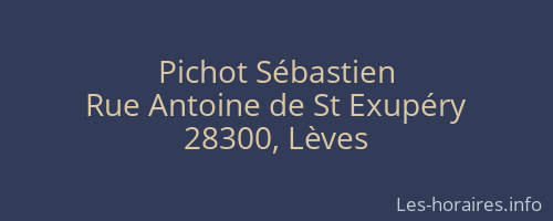 Pichot Sébastien