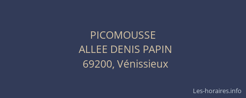 PICOMOUSSE