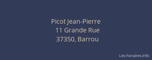 Picot Jean-Pierre
