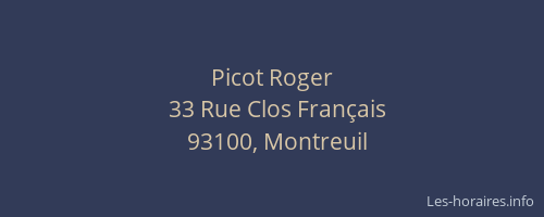 Picot Roger