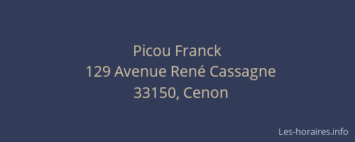 Picou Franck