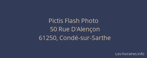 Pictis Flash Photo