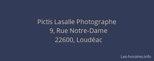 Pictis Lasalle Photographe