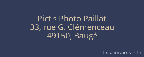 Pictis Photo Paillat