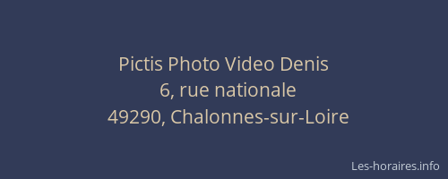 Pictis Photo Video Denis
