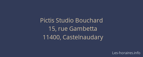 Pictis Studio Bouchard
