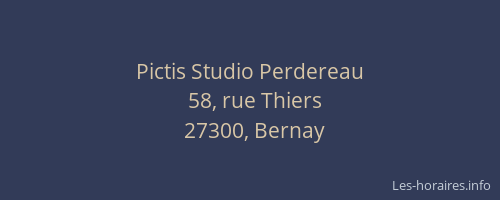 Pictis Studio Perdereau