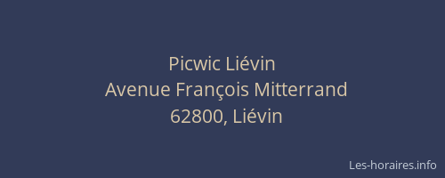Picwic Li&eacute;vin