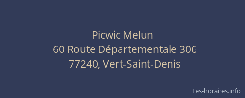 Picwic Melun