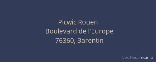 Picwic Rouen