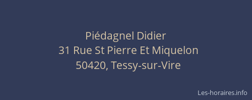Piédagnel Didier