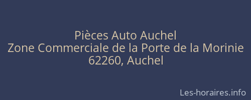 Pièces Auto Auchel