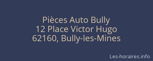 Pièces Auto Bully