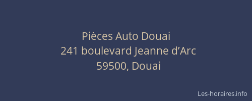 Pièces Auto Douai