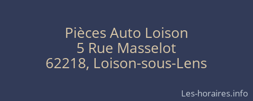 Pièces Auto Loison