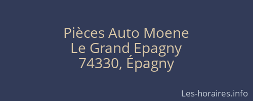 Pièces Auto Moene