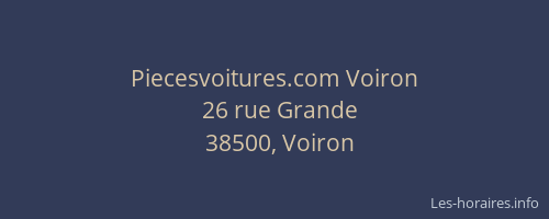 Piecesvoitures.com Voiron