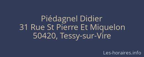 Piédagnel Didier