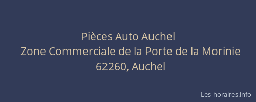 Pièces Auto Auchel