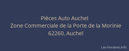 Pi&egrave;ces Auto Auchel