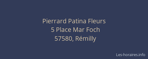 Pierrard Patina Fleurs