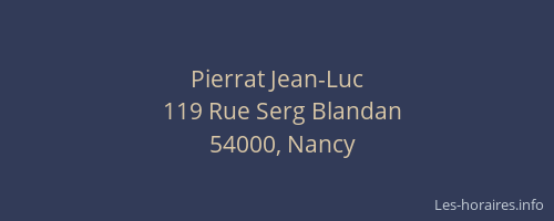 Pierrat Jean-Luc