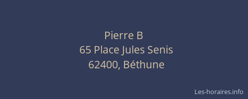 Pierre B
