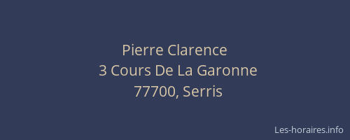 Pierre Clarence