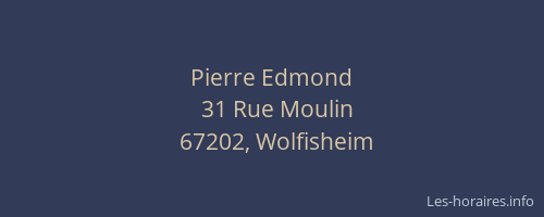 Pierre Edmond