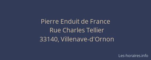 Pierre Enduit de France