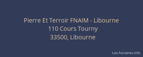 Pierre Et Terroir FNAIM - Libourne