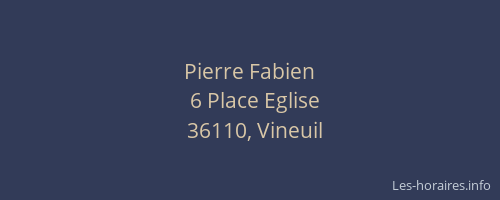 Pierre Fabien