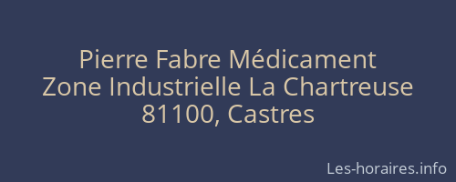 Pierre Fabre Médicament