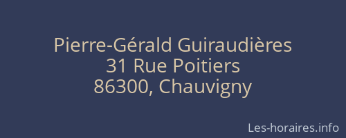 Pierre-Gérald Guiraudières