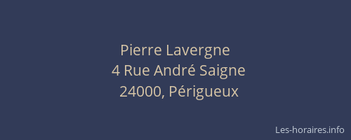 Pierre Lavergne