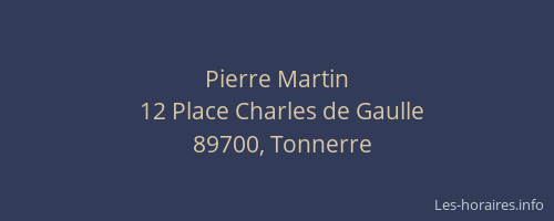 Pierre Martin