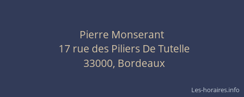 Pierre Monserant