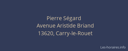 Pierre Ségard