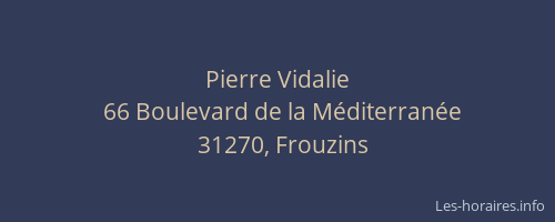 Pierre Vidalie