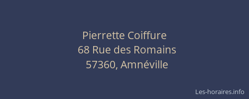 Pierrette Coiffure