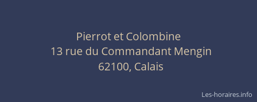 Pierrot et Colombine