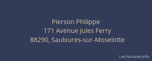 Pierson Philippe