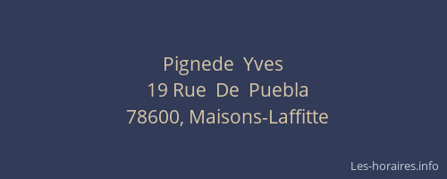 Pignede  Yves
