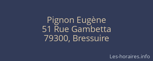 Pignon Eugène