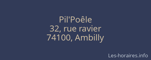 Pil'Poêle