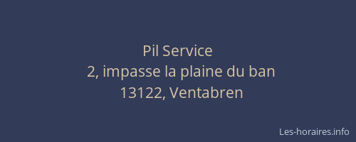 Pil Service