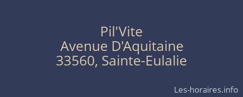 Pil'Vite